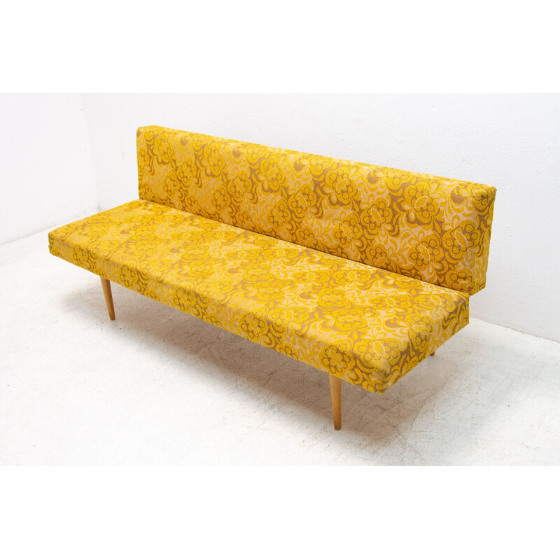 Mid-century folding daybed by Miroslav Navrátil, Czechoslovakia 1960s