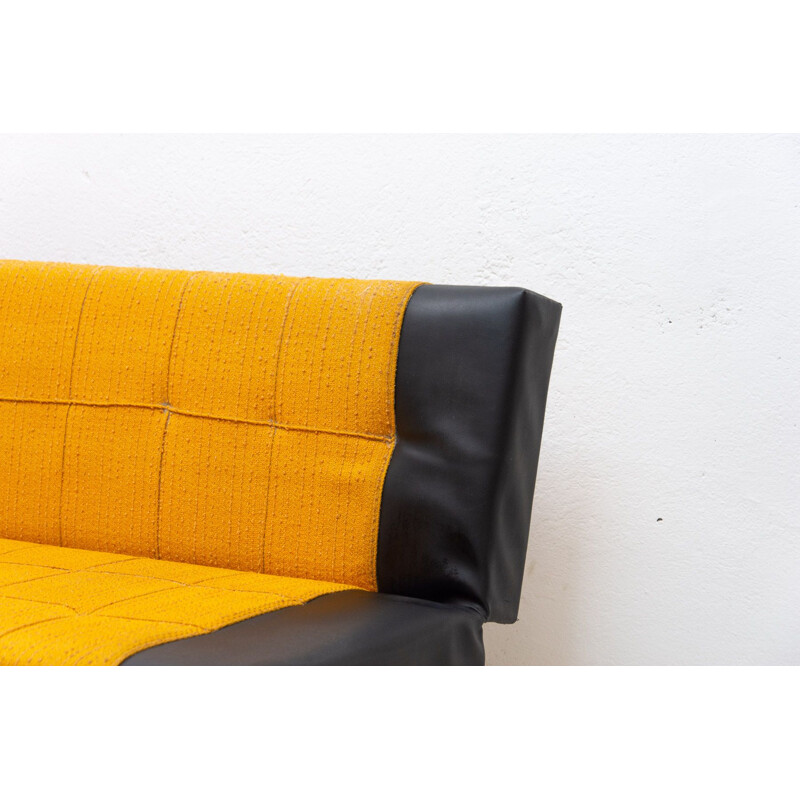 Mid-century folding sofa-bench by Miroslav Navrátil, Czechoslovakia 1970s