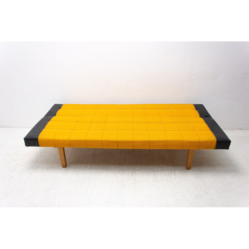 Mid-century folding sofa-bench by Miroslav Navrátil, Czechoslovakia 1970s