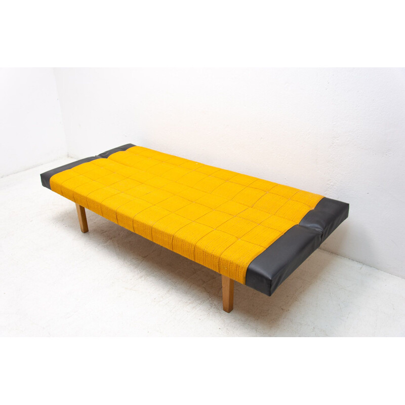 Mid-century folding sofa-bench by Miroslav Navrátil, Czechoslovakia 1970s