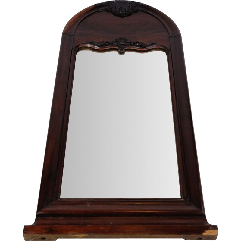 Vintage Christian Viii mirror in mahogany, 1860s