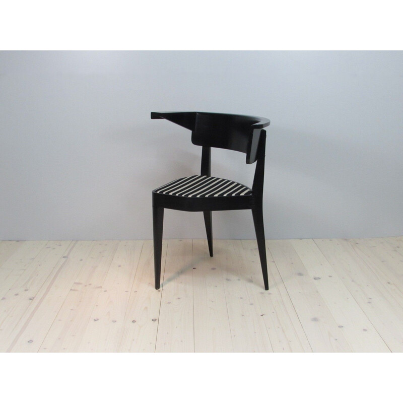 Vintage asymmetrical chair by Stefan Wewerka for Tecta, 1978