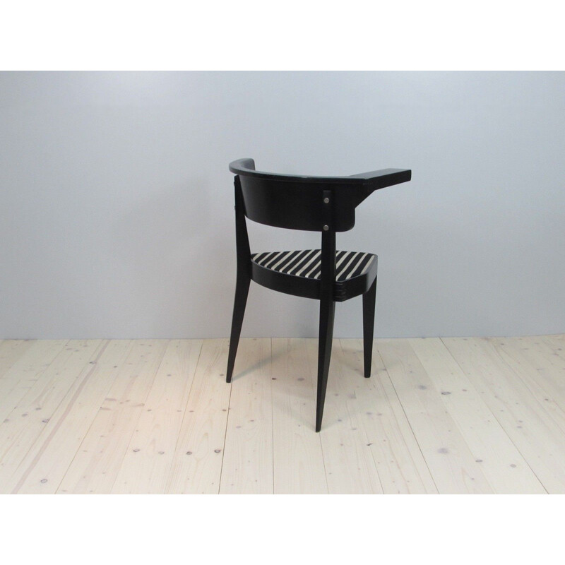 Vintage asymmetrical chair by Stefan Wewerka for Tecta, 1978