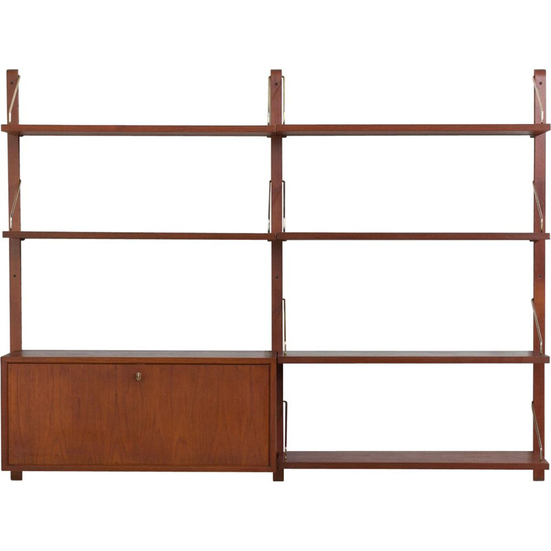 Vintage wall unit by Poul Cadovius for Cado, Denmark 1960s
