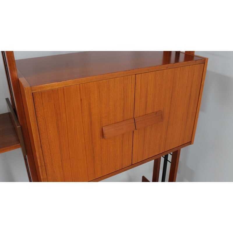 Mid century teak bookcase by Av Arredamenti, 1960s