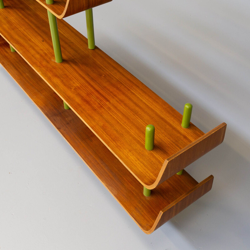 Vintage bookcase by Willem Lutjes for Gouda Den Boer