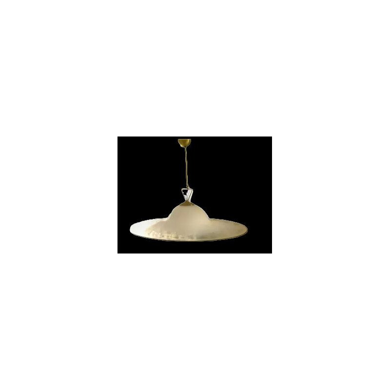 Vintage Murano glazen hanglamp van Vistosi, 1980