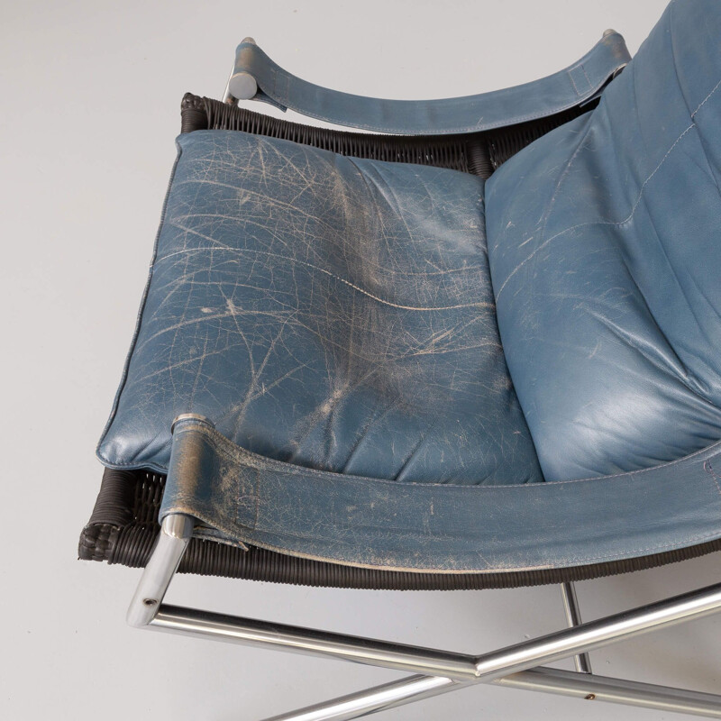 des2021" vintage fauteuil van Gerard van den Berg voor Rohé Noordwolde, Nederland