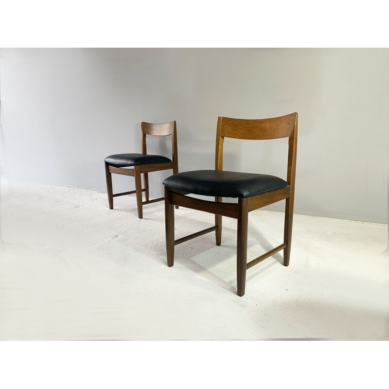 Set of 6 mid century Danish dining chairs, 1960s