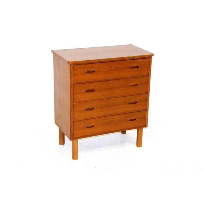 Vintage teak chest of drawers, Sweden 1960