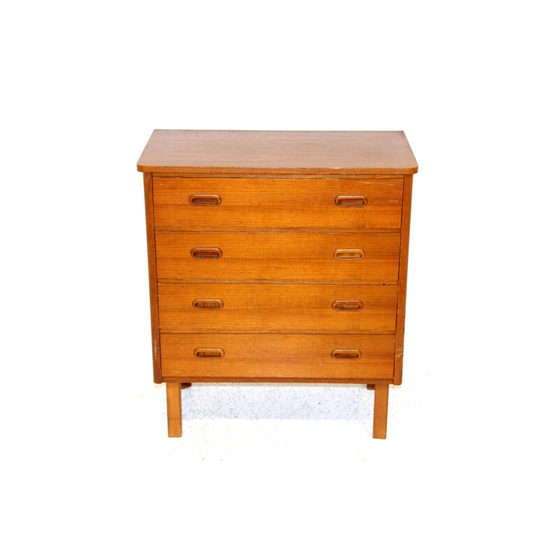 Vintage teak chest of drawers, Sweden 1960