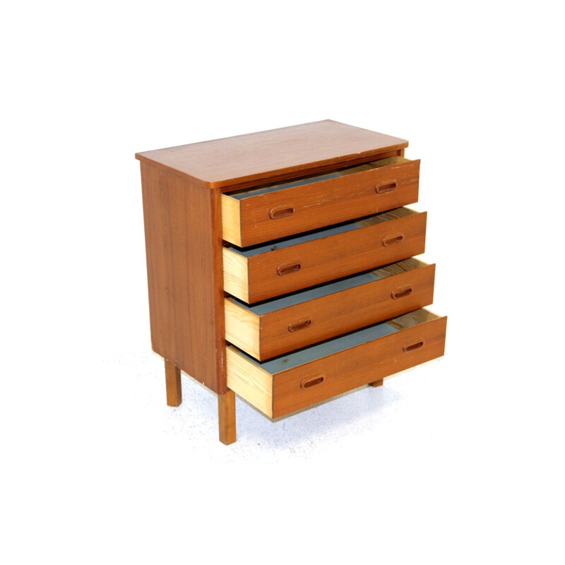 Vintage teak chest of drawers, Sweden 1960