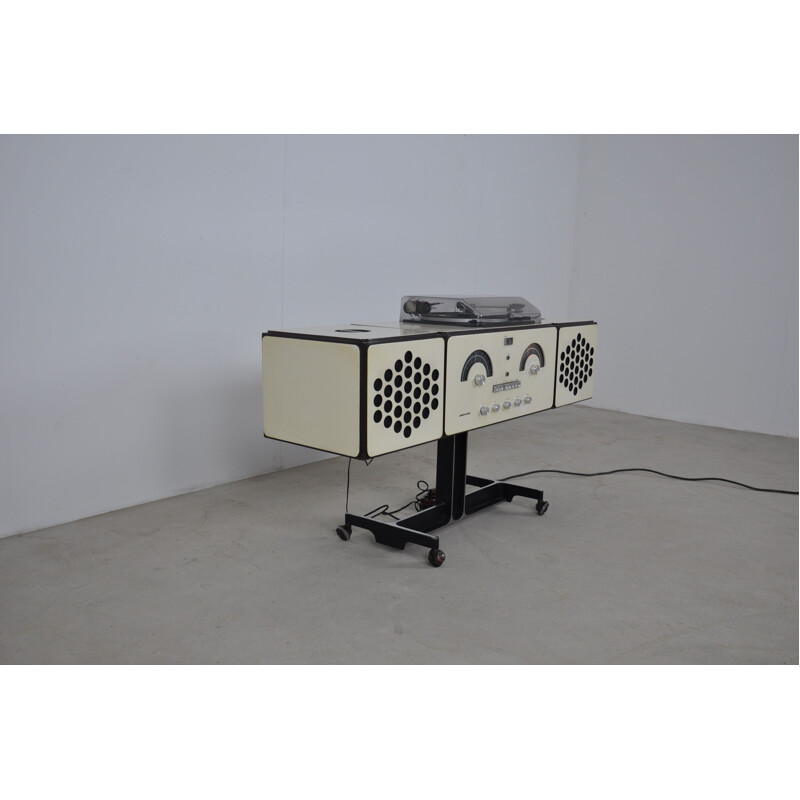 Vintage stereo radio RR-126 by F.lli Castiglioni for Brionvega, 1960