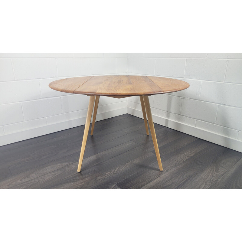 Mid-century drop leaf dining table No.20 by Ercol, 1960s