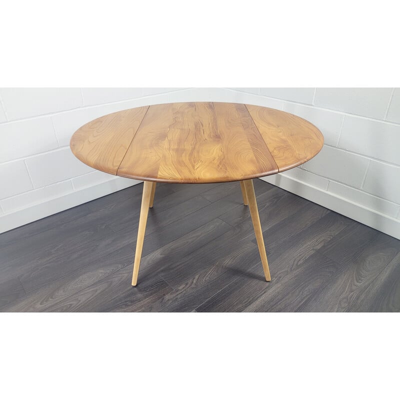 Mid-century drop leaf dining table No.20 by Ercol, 1960s