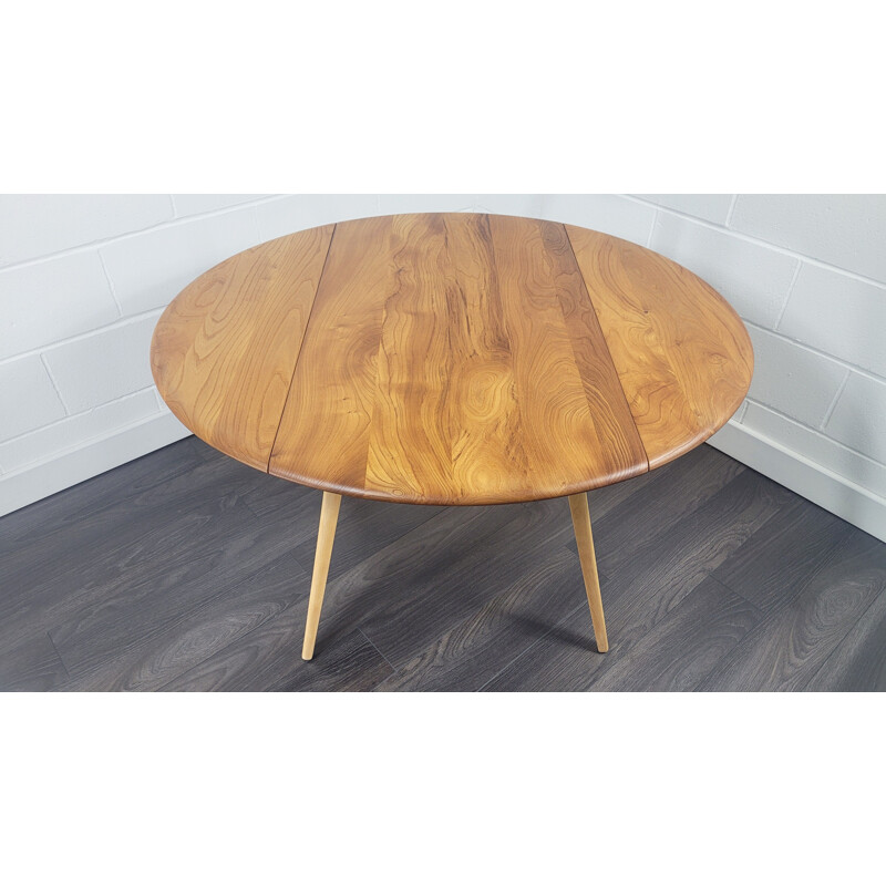 Mid-century drop leaf dining table No.20 by Ercol, 1960s