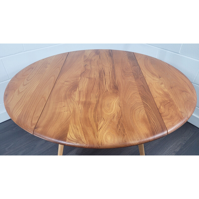 Mid-century drop leaf dining table No.20 by Ercol, 1960s