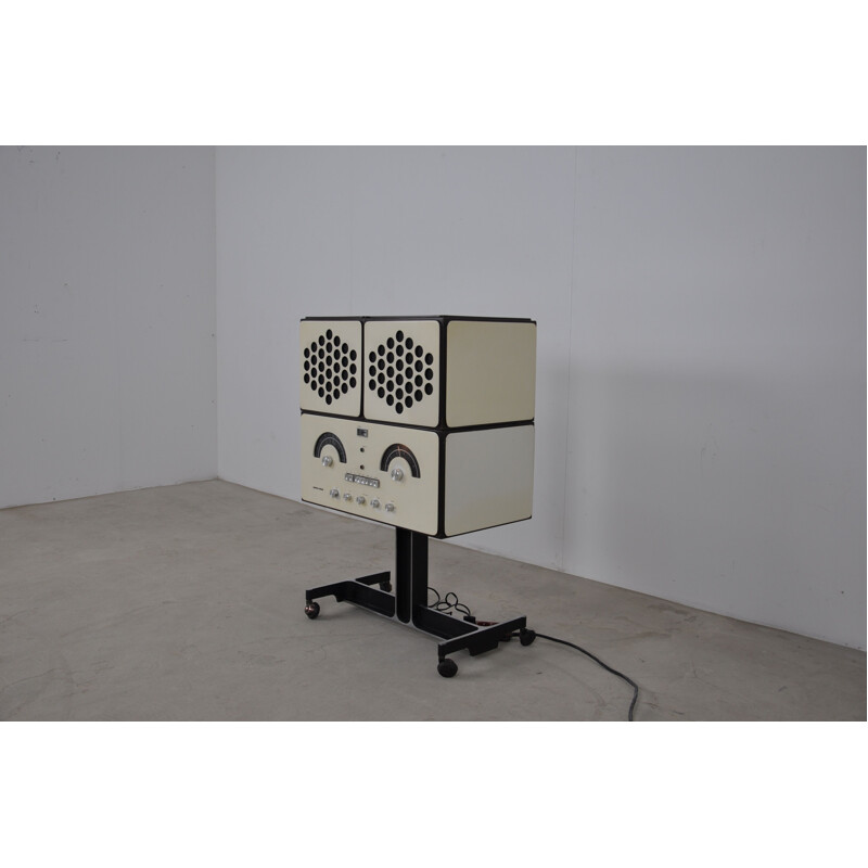 Radio stereo d'epoca RR-126 di F.lli Castiglioni per Brionvega, 1960