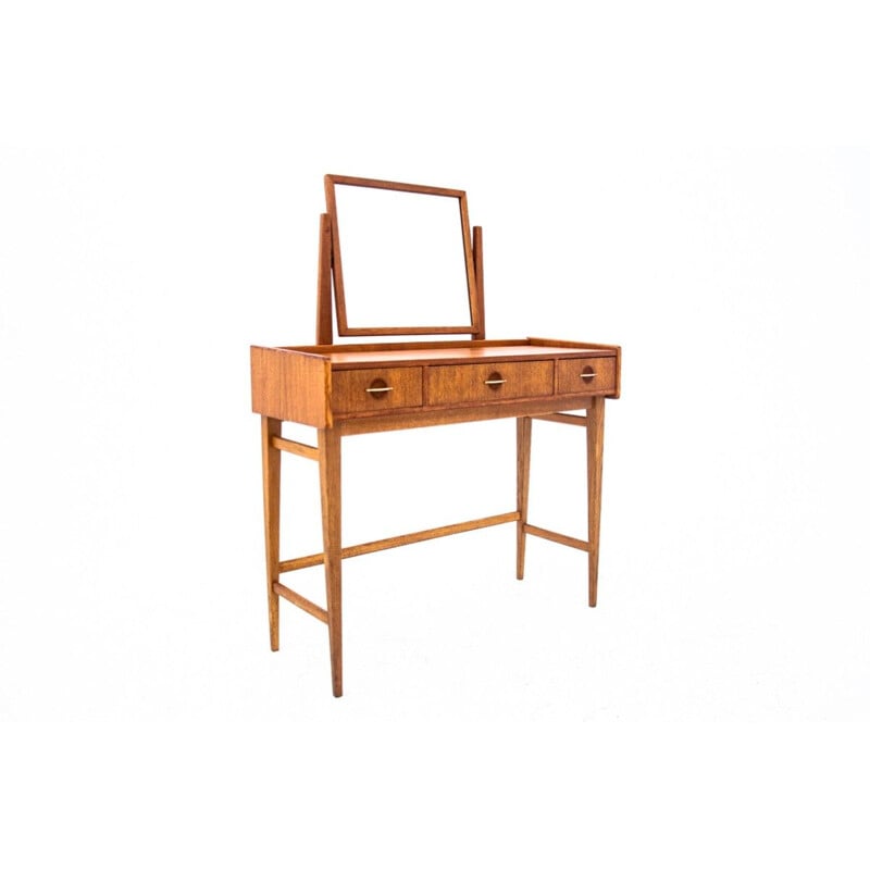 Vintage teak dressing table, Denmark 1960s