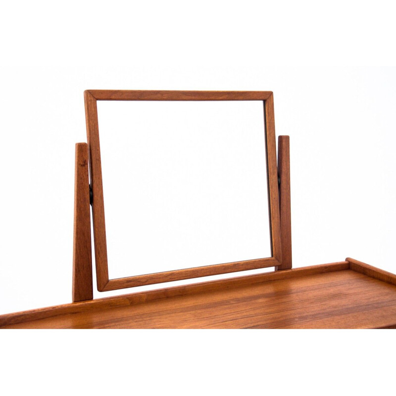 Vintage teak dressing table, Denmark 1960s