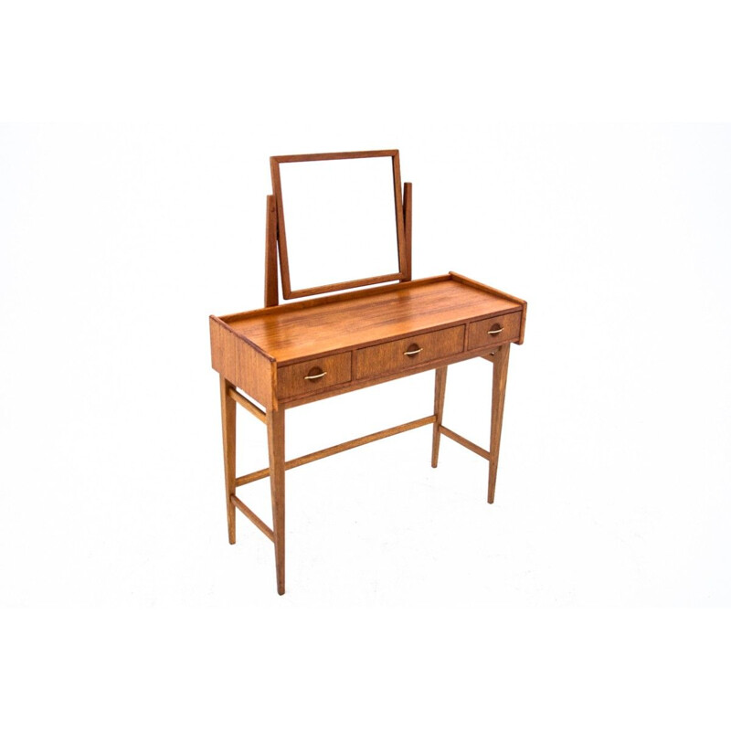 Vintage teak dressing table, Denmark 1960s