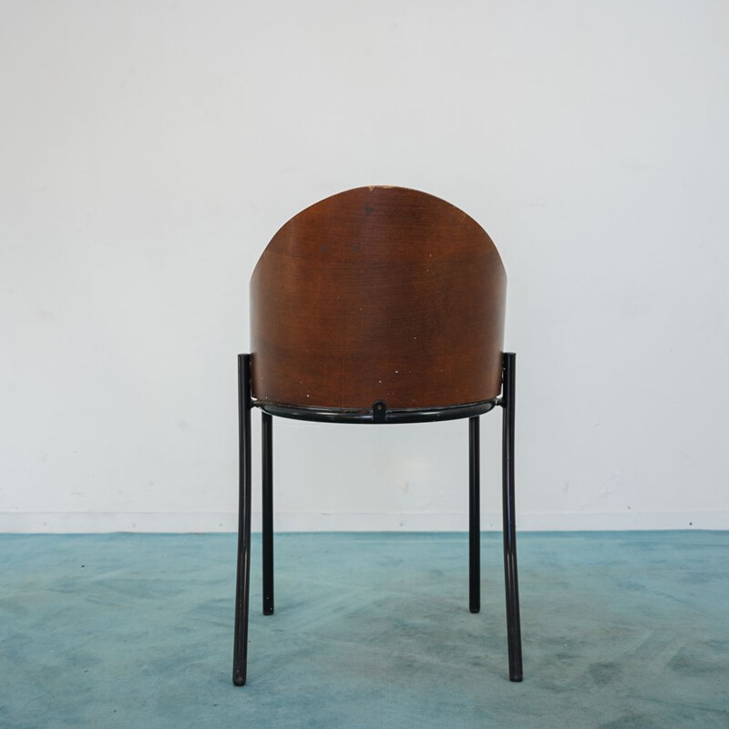 Chaise simple vintage en bois courbé, 1970
