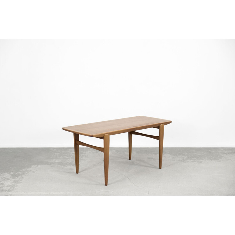 Scandinavian vintage teak coffee table, Sweden 1960