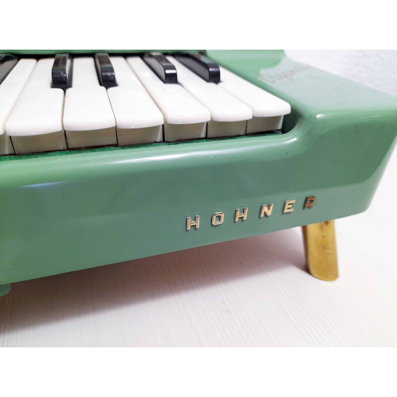 Vintage metal perched organ by Hohner Viganetta, Germany 1950