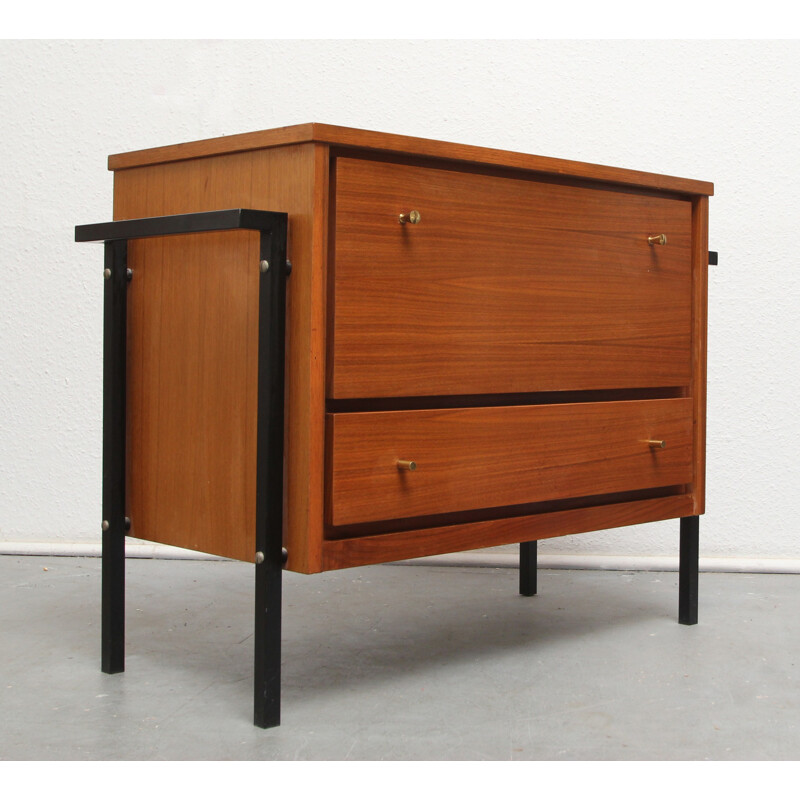 Mid century bar cabinet in teak - 1960s