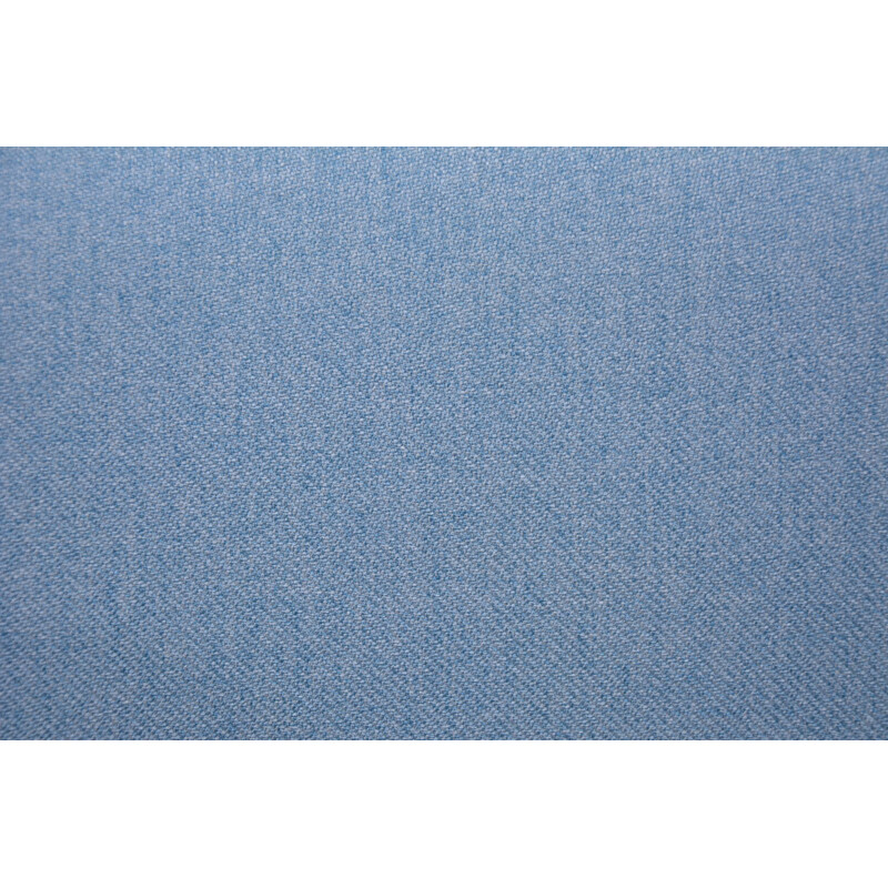 Fauteuil carré bleu clair - 1960