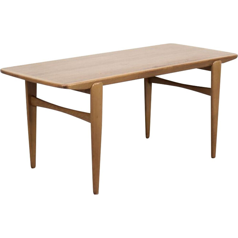 Scandinavian vintage teak coffee table, Sweden 1960