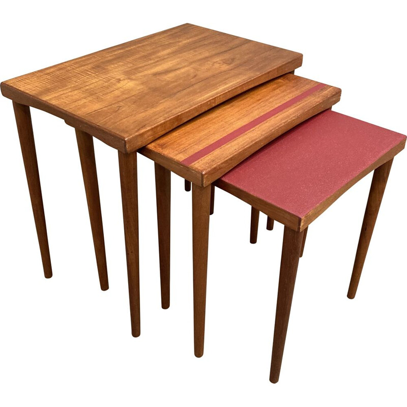 Tables gigognes scandinave vintage