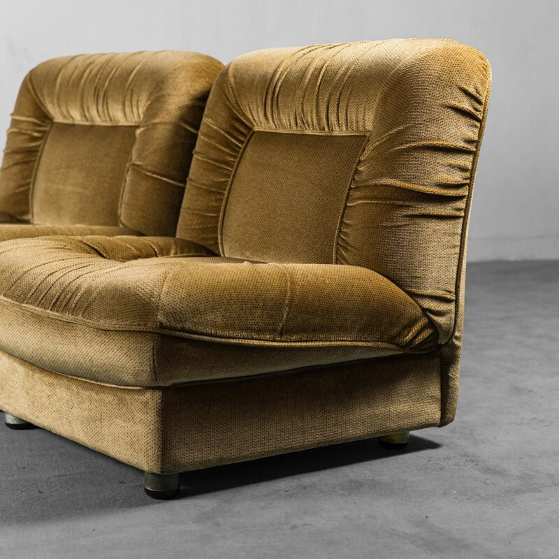 Vintage stoffen loungeset, 1970