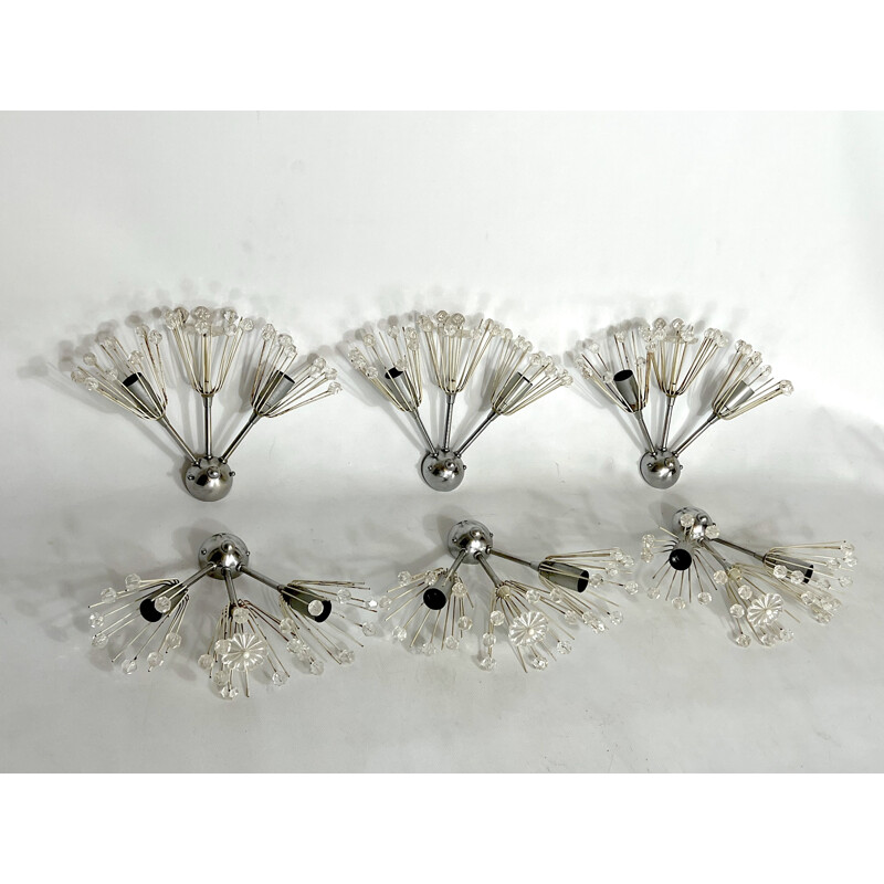 Set of 6 vintage sconces by Emil Stejnar for Rupert Nicoll, 1960