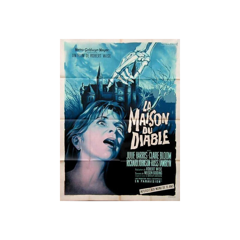 Affiche cinéma "La maison du diable" - 1960