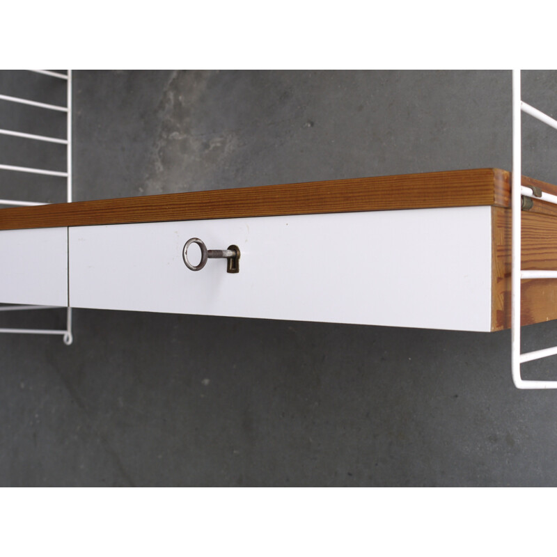 Vintage shelving unit by Kajsa & Nils Nisse Strinning for String, 1960s