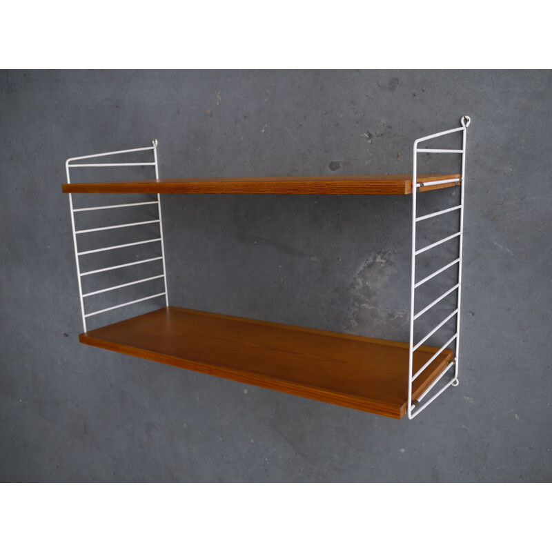 Vintage shelving unit by Kajsa & Nils Nisse Strinning for String, 1960s