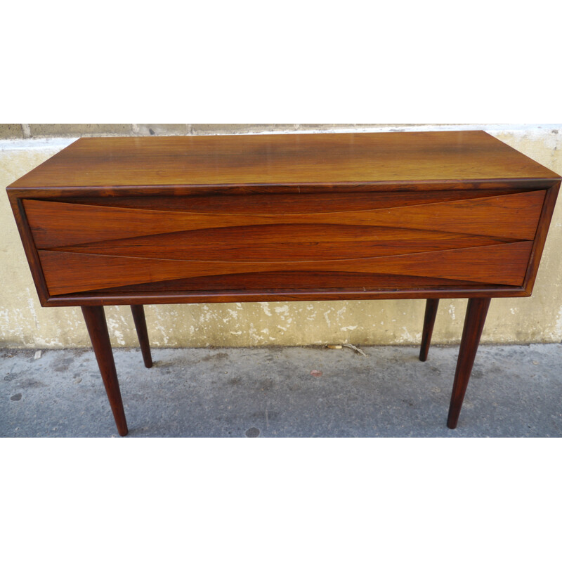 Storage cabinet in Brazilian rosewood, Arne VODDER - 1950s