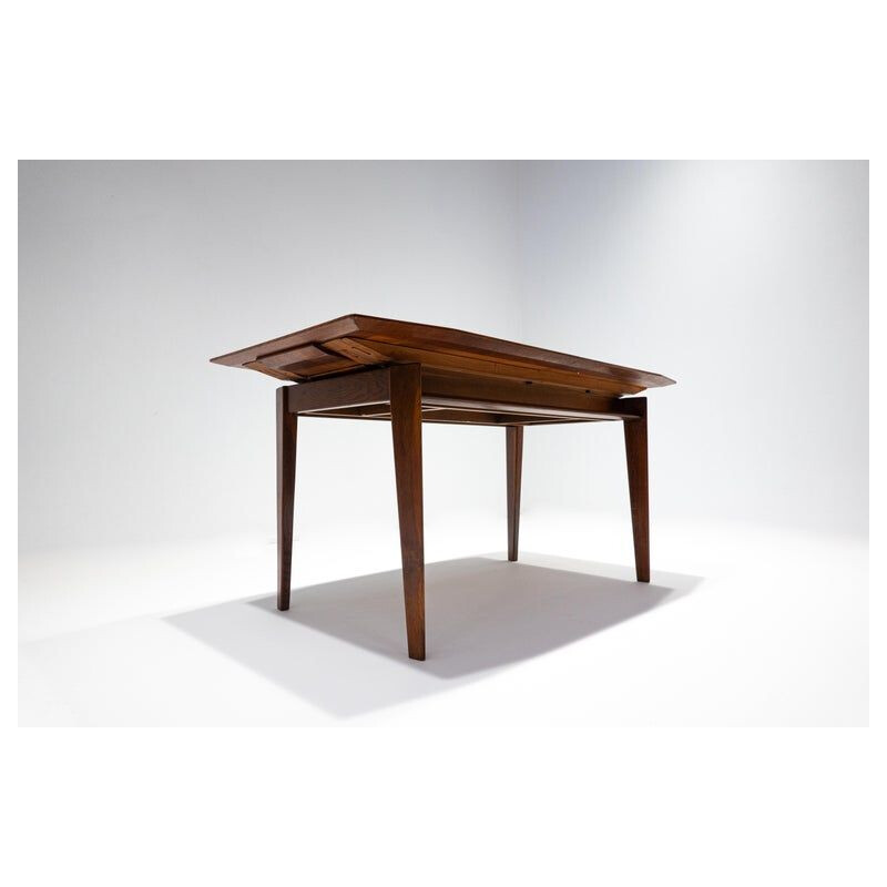 Mid-century extendable dining table by Vittorio Dassi, Italy 1950s