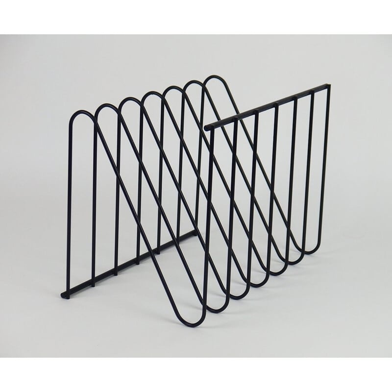 Vintage Z magazine rack by François Arnal, France 1970