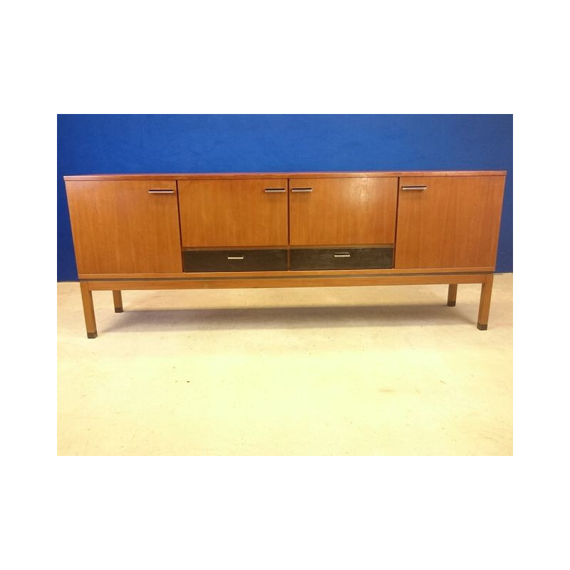 Large Scandinavian sideboard in teak - 1960s