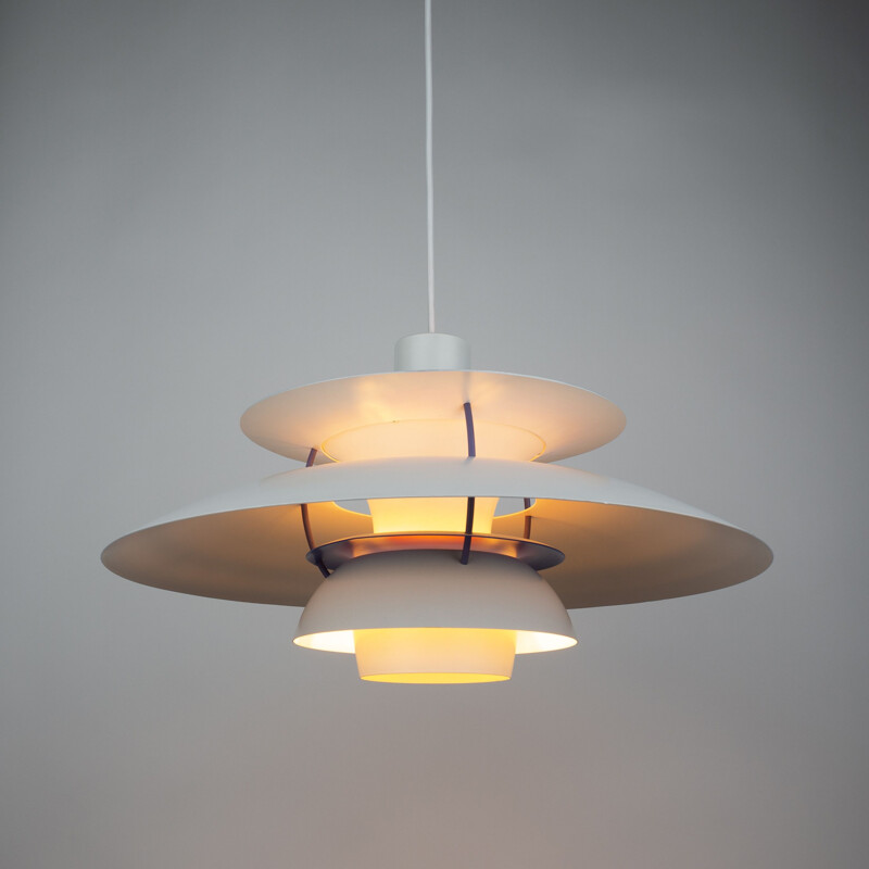 Danish vintage pendant lamp Ph 5 by Poul Henningsen for Louis Poulsen, 1958