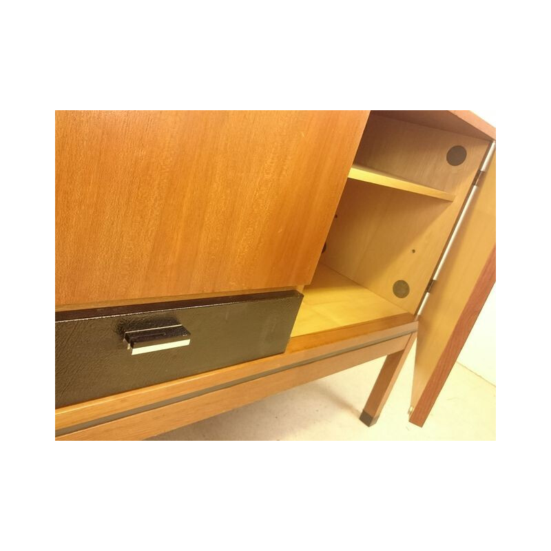 Large Scandinavian sideboard in teak - 1960s