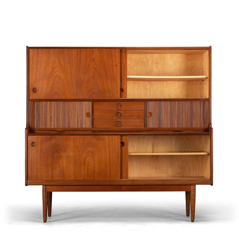 Buffet vintage en teck de Johannes Andersen pour J. Skaaning & Son, 1960