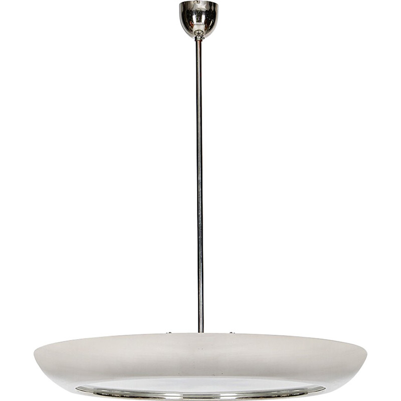 Napako chrome plated ceiling lamp - 1930s 