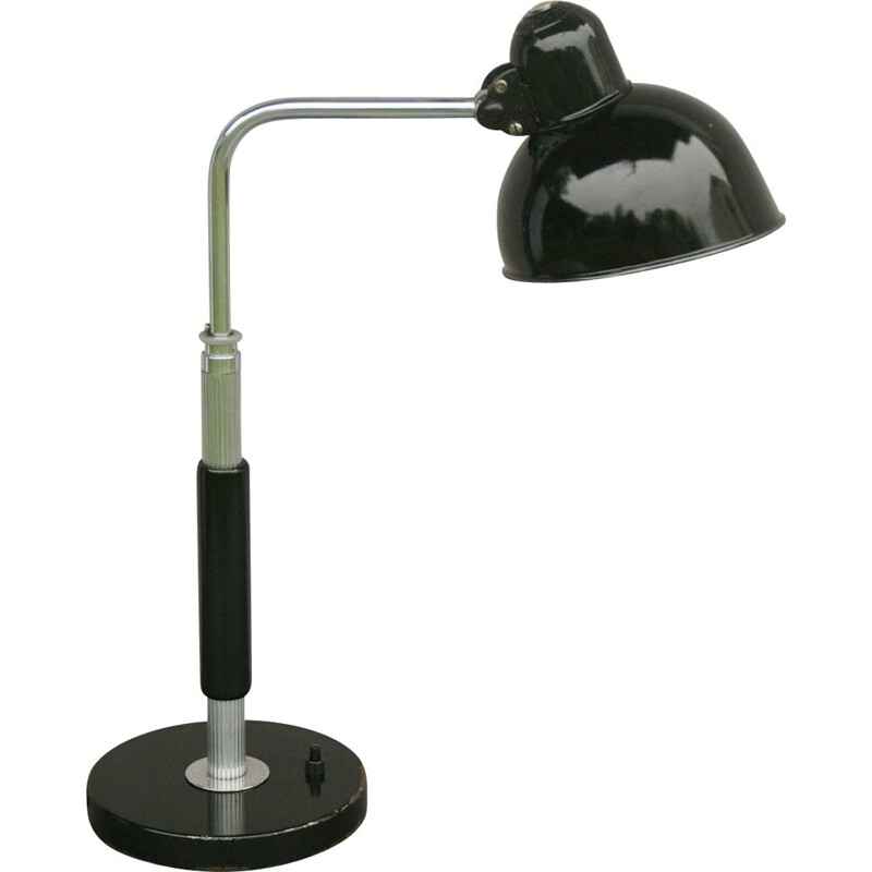 Lámpara de mesa vintage de Christian Dell para Kaiser Idell, 1930