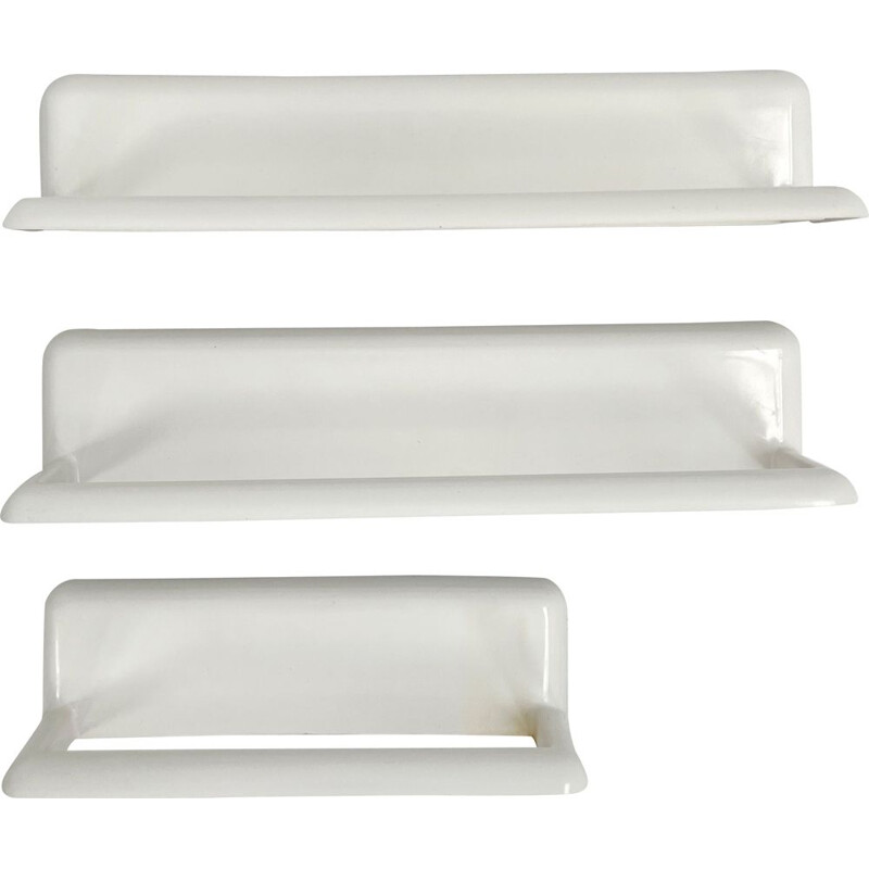 Set of 3 vintage towel racks by G. Castiglioni & G. Gaviraghi for Bitumen, 1970s