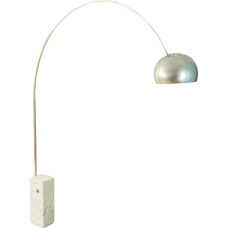 Vintage Arco floor lamp by Achille and Pier Giacomo Castiglioni for Flos, 1960s