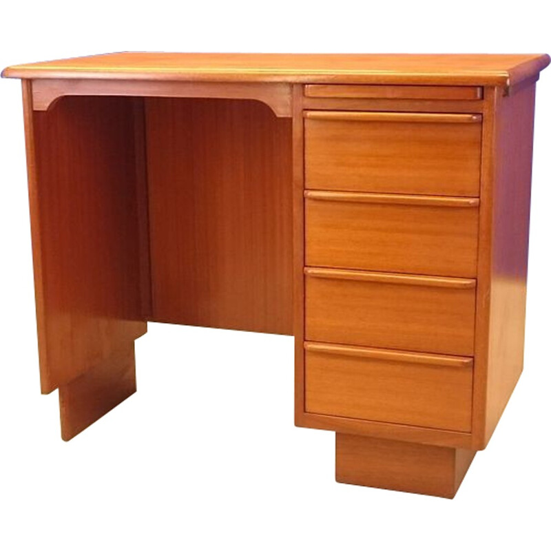 Small Scandinavian teak desk - 1960s