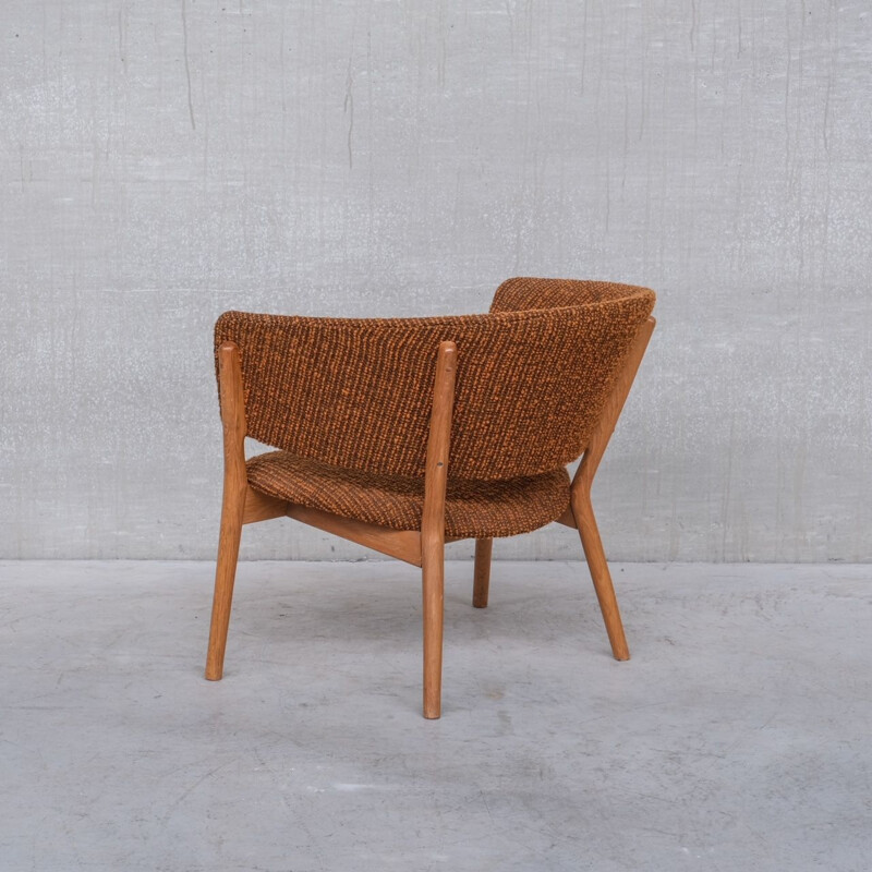 Fauteuil ouvert vintage Nd-83 de Nanna Ditzel pour Søren Willadsen, Danemark 1950